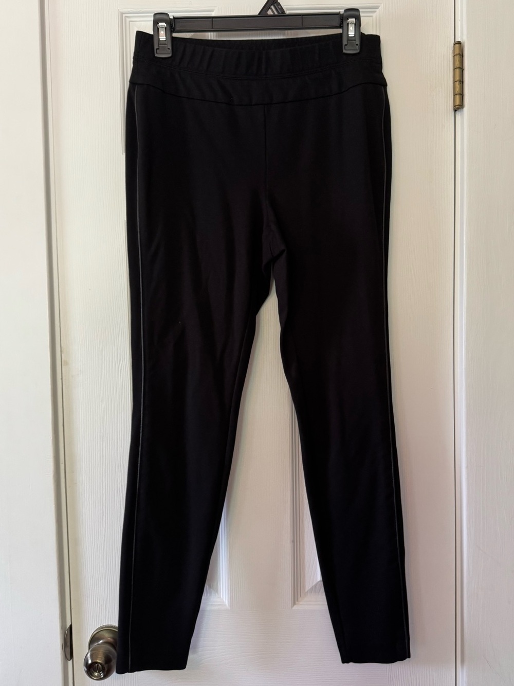 J. Jill Ponte Leggings Black Pull-On Knit‎ Pants Women’s Small Slim Stretch